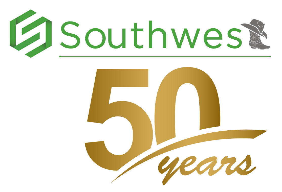 Southwest Official Logo 50th big integrated